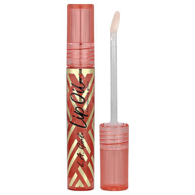 Lip Oil, Nourishing Gloss, GLC724 Shimmer Grapefruit, 0.1 fl oz (3 ml)