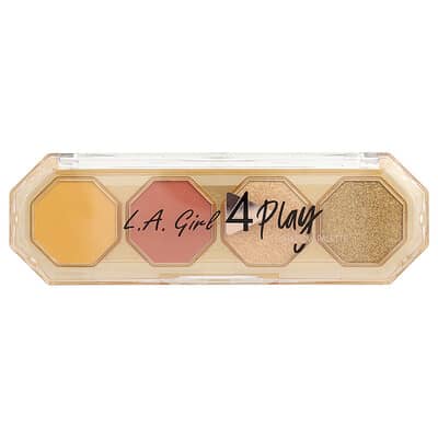 Палетка теней для век 4 Play Eyeshadow Palette, GES234 Juicy, 0.11 oz (3.2 g)