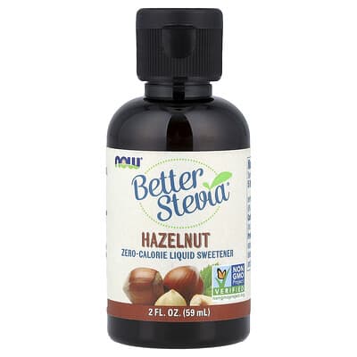 Better Stevia®, Zero-Calorie Liquid Sweetener, Hazelnut, 2 fl oz (59 ml)