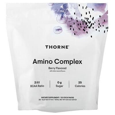Amino Complex, Berry, 30 Stick Packs, 0.27 oz (7.7 g) Each