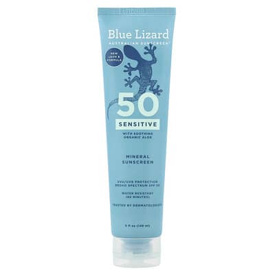 Солнцезащитный крем Blue Lizard Australian Sunscreen, SPF 50, 148 ml