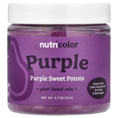 Nutricost Nutricolor™, фиолетовый сладкий картофель, 2.7 oz (75 g)