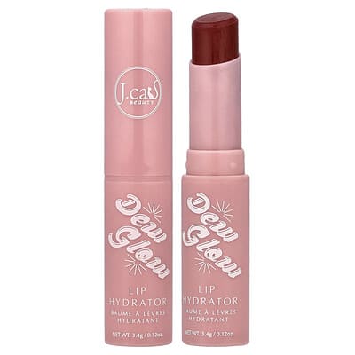 J.Cat Beauty Dew Glow, увлажняющий бальзам для губ, DLB102 Drizzle Sprinkle, 0.12 oz
