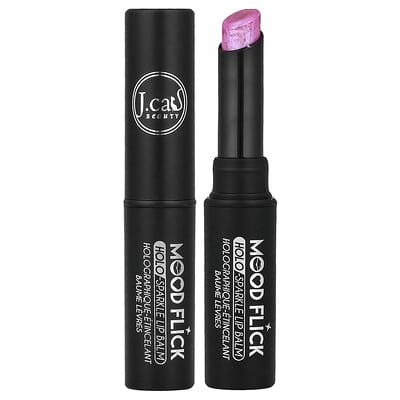J.Cat Beauty Mood Flick бальзам для губ Holo-Sparkle, MLB101 Switch Off, 0.07 oz (2 g)