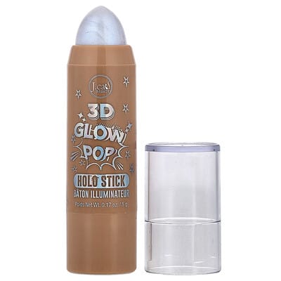 J.Cat Beauty 3D Glow Pop Holo Stick GPS104 Hypnotize Ray 0.17 oz (5 g)
