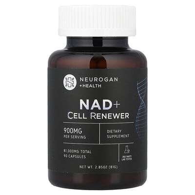 Neurogan Health NAD+, Wild Berry, 900 mg, 90 капсул