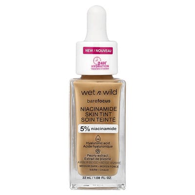 Barefocus сыворотка Niacinamide Skin Tint Amber Beige 1.08 fl oz (32 ml)