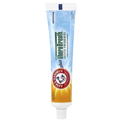Освежитель дыхания TheraBreath™, зубная паста Anticavity Fluoride, Whitening, Invigorating Icy Mint, 5.5 oz (156 g)