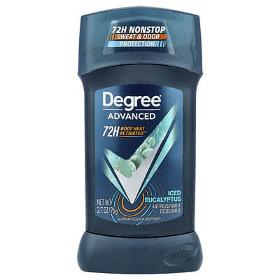 Degree Advanced антиперспирант-дезодорант Iced Eucalyptus 2.7 oz