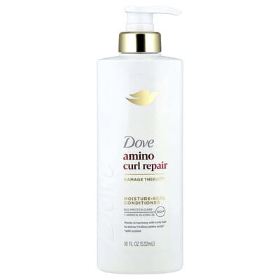 Amino Curl Repair, Moisture-Seal Conditioner, For Curly, Coily Hair Types, 18 fl oz (532 ml)