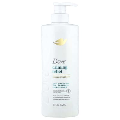 Calming Relief, Anti-Dandruff 2 in 1 Shampoo + Conditioner, 18 fl oz (532 ml)