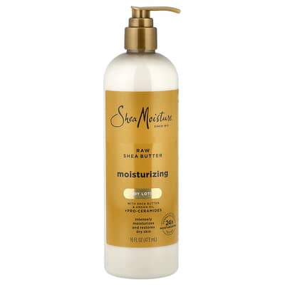Увлажняющий лосьон для тела SheaMoisture Raw Shea Butter 16 fl oz (473 ml)