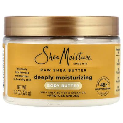 Увлажняющее масло для тела SheaMoisture Raw Shea Butter, 11.5 oz (326 g)
