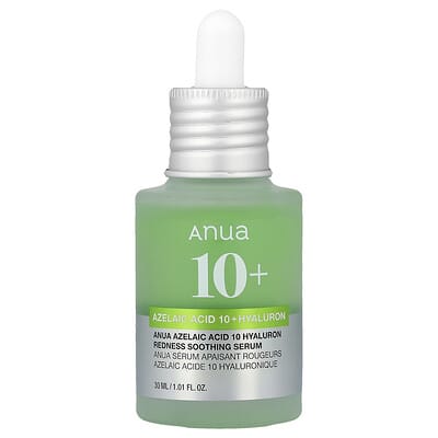 Azelaic Acid 10 Hyaluron Redness Soothing Serum, 1.01 fl oz (30 ml)