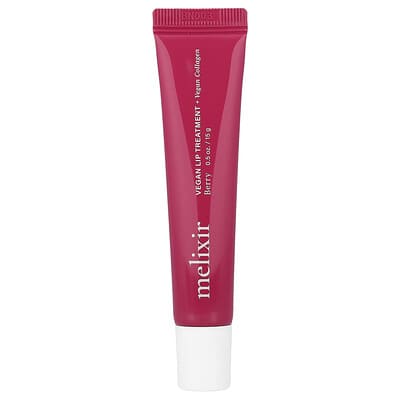 Веганский уход за губами Melixir Vegan Collagen, 4 Berry, 0.5 oz (15 g)
