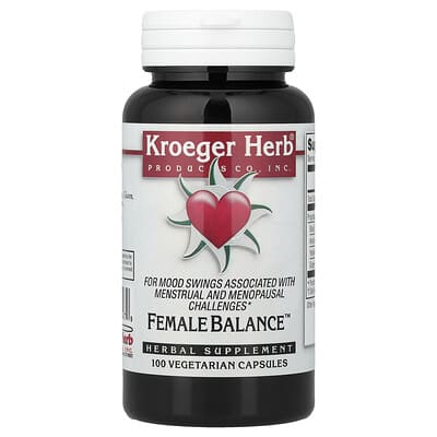 Female Balance™, 100 вегетарианских капсул