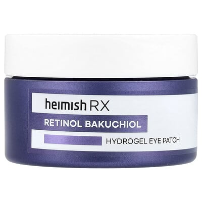 Heimish RX Retinol Bakuchiol гидрогелевые патчи для глаз, 60 шт., 0.049 oz (1.4 g) каждая
