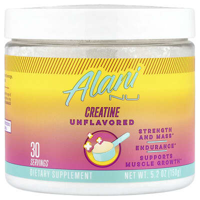 Alani Nu Креатин, без вкуса, 5.2 oz (150 g)