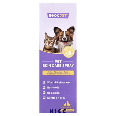 Pet Skin Care Spray, For Dogs & Cats, 3.4 fl oz (100 ml)