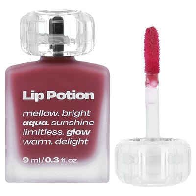 Бальзам для губ Lip Potion Aqua Glow, No.6 Grape Sherbet, 0.3 fl oz (9 ml)