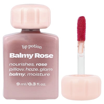Бальзам для губ Lip Potion Balmy Rose, No.0 Nudy Apricot, 0.3 fl oz (9 ml)