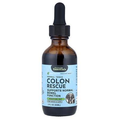 Herbal Tonic, Colon Rescue, For Dogs & Cats, 2 fl oz (60 ml)