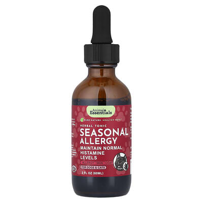 Средство от сезонной аллергии для собак и кошек, 2 fl oz (60 ml)