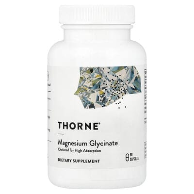 Magnesium Glycinate, 90 Capsules (120 mg per Capsule)