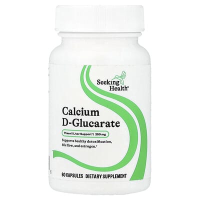 Seeking Health Calcium D-Glucarate, 250 mg, 60 капсул