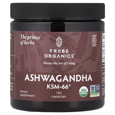 Ashwagandha KSM-66®, 120 капсул (300 mg на капсулу)