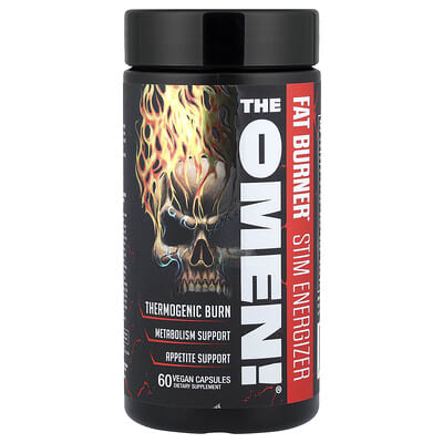 Жиросжигатель JNX Sports The Omen!®, 60 веганских капсул