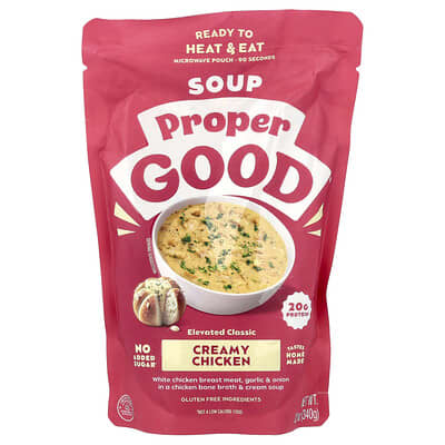Ready to Heat & Eat, Creamy Chicken Soup, 12 oz (340 g)