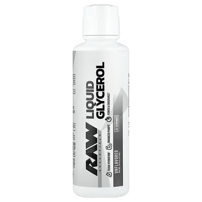 Raw Nutrition Жидкий глицерин Unflavored, 16 fl oz (473 ml)