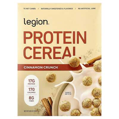 Protein Cereal, Cinnamon Crunch, 8.46 oz (240 g)