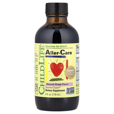 Aller-Care, Natural Grape, 4 fl oz (118 ml)