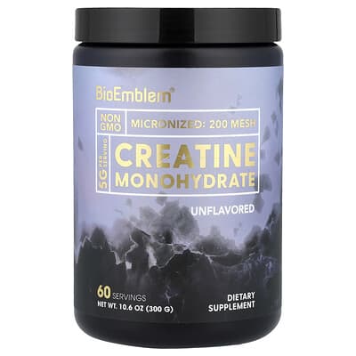 Креатин BioEmblem Monohydrate Unflavored 10.6 oz (300 g)