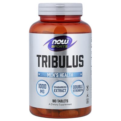 Трибулус NOW Foods Sports, 1,000 mg, 180 таблеток