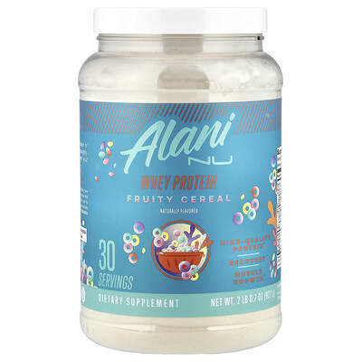 Whey Protein, Fruity Cereal, 2 lb 0.7 oz (927 g)