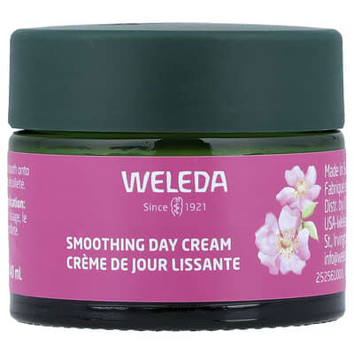 Smoothing Day Cream, Wild Rose & White Tea, 1.3 fl oz (40 ml)
