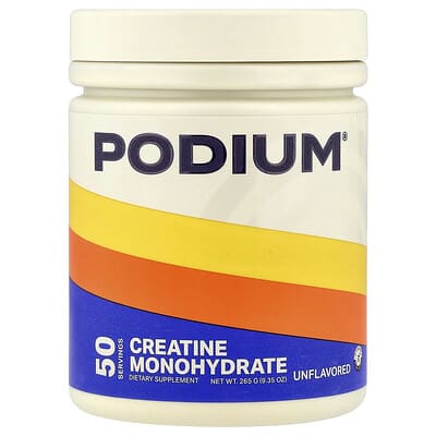 Креатин моногидрат Podium Nutrition Unflavored 9.35 oz (265 g)