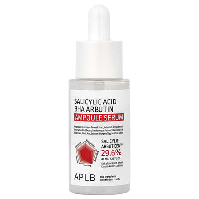 Сыворотка-ампула APLB Salicylic Acid BHA Arbutin, 40 ml