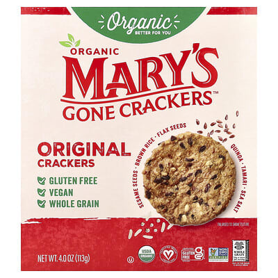 Organic Original Crackers, 4 oz (113 g)