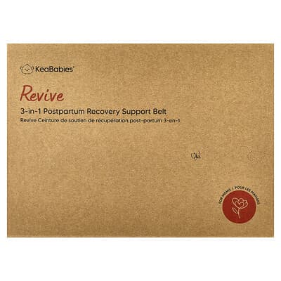Revive, 3-in-1 Postpartum Recovery Support Belt, M/L, Classic Ivory, 1 Set