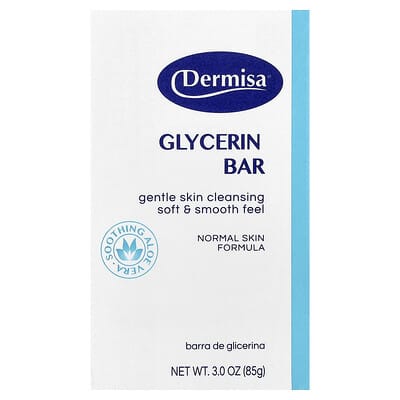 Glycerin Bar Soap, For Normal Skin, 3 oz (85 g)