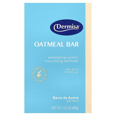 Oatmeal Bar Soap, For Dry Skin, 3 oz (85 g)