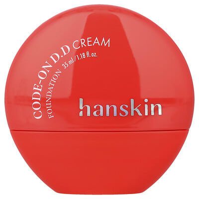 Тональный крем Hanskin Code-On D.D Cream Foundation, 23N Natural Beige, 1.18 fl oz (35 ml)