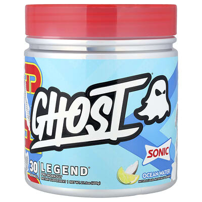 Legend® Pre-Workout, Sonic, Ocean Water, 21.2 oz (600 g)
