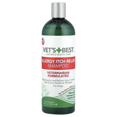 Allergy Itch Relief Shampoo, For Dogs, 16 fl oz (470 ml)
