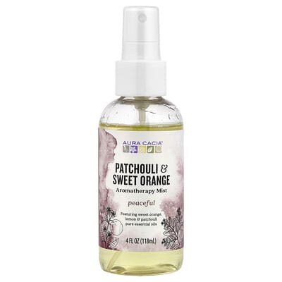Aromatherapy Mist, Patchouli & Sweet Orange, 4 fl oz (118 ml)