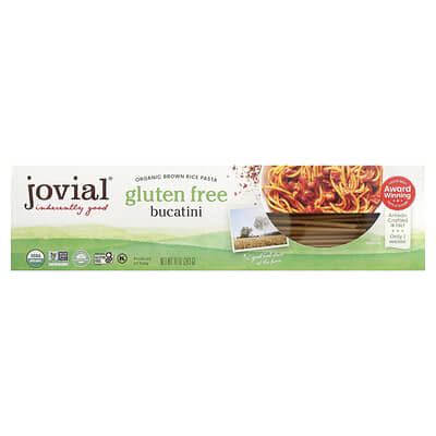 Organic Brown Rice Pasta, Bucatini, 10 oz (283 g)